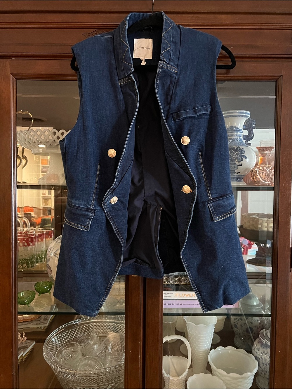 Avec Les Filles Denim Vest